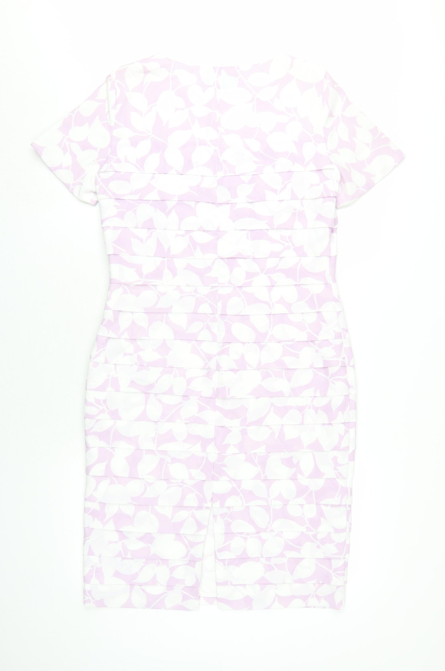 Viyella Women's Pink Floral Sheath Dress Size 8