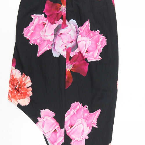 Ginger Fizz Women's Black Floral Size 8 Dress