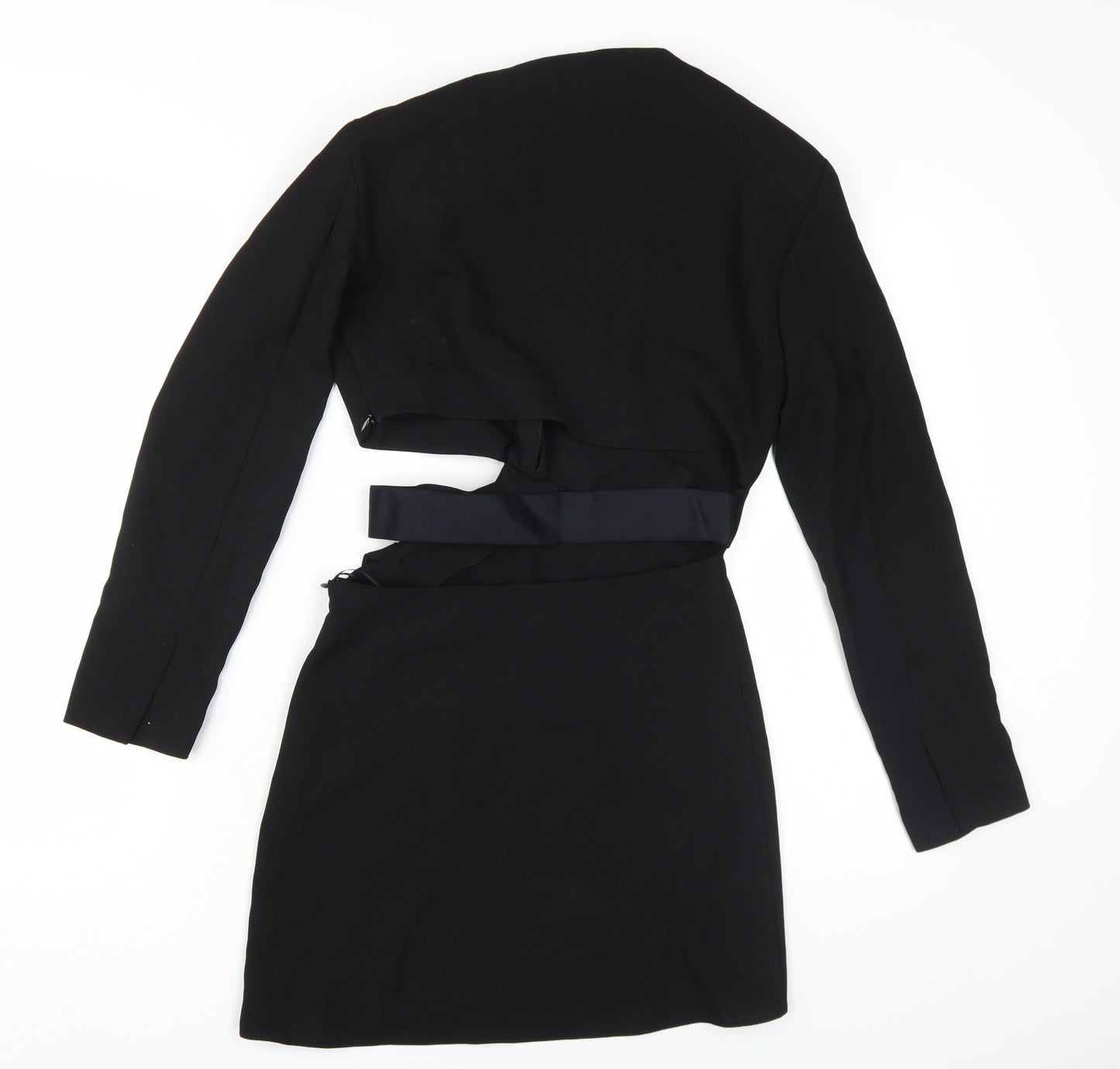 Zara Women's Black Bodycon Party Dress, Size 12