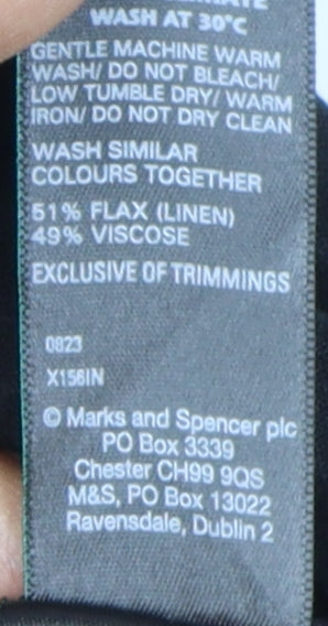 Marks & Spencer Women's Black Shift Dress 16