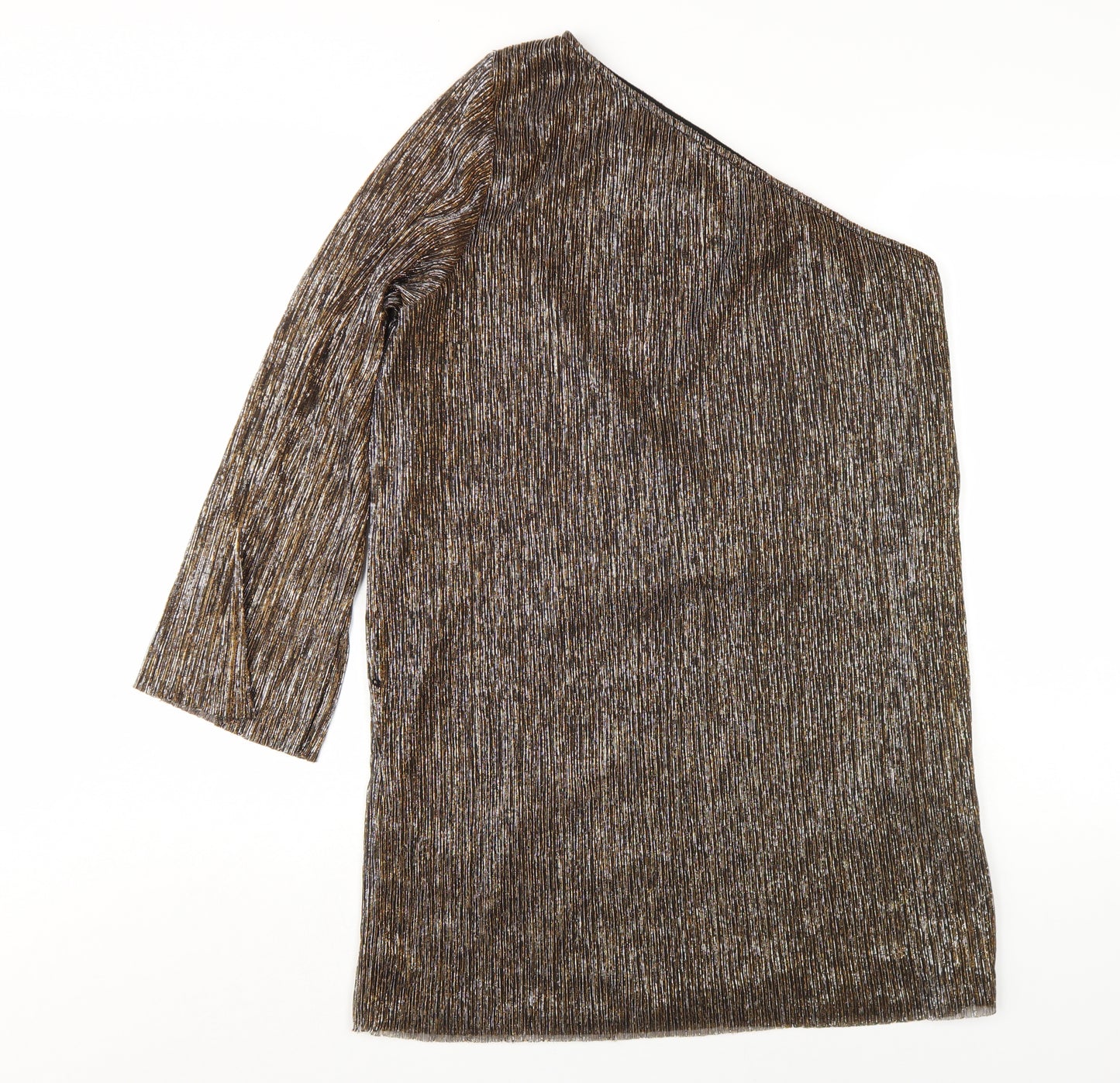 H&M Women's Multicoloured Bodycon Dress Size 10