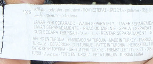 ZARA Women's Black S Polka Dot Dress