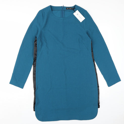 R essentiel Women's Blue Shift Dress Size 8