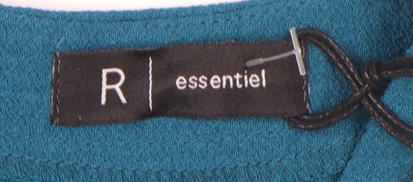 R essentiel Women's Blue Shift Dress Size 8