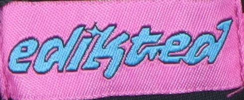 Edikted Women's Black Asymmetric One-Shoulder Dress