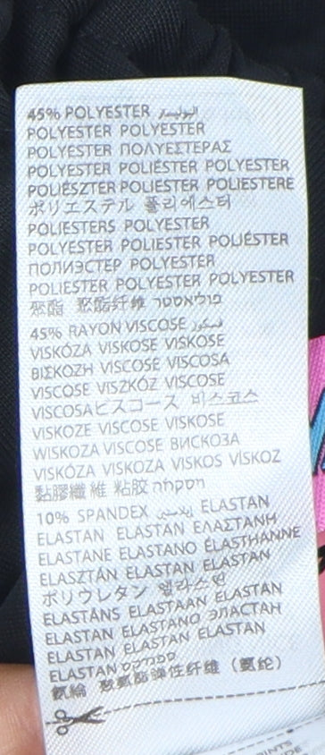 Edikted Women's Black Asymmetric One-Shoulder Dress