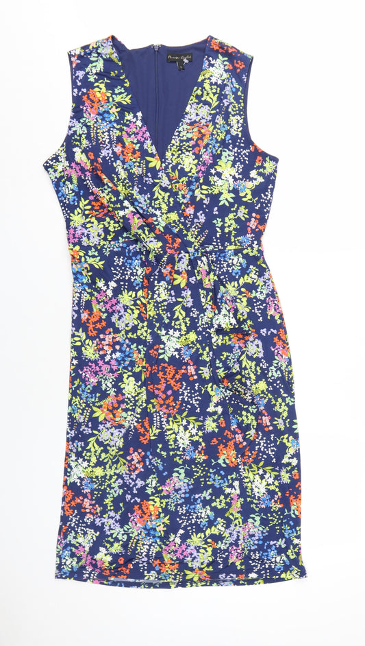 Phase Eight Women's Floral Wrap Dress - Size 16