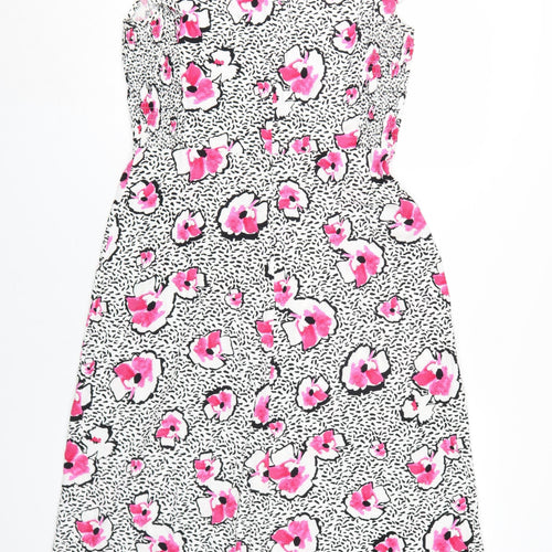 Fenn Wright Manson Womens Floral Sheath Dress Size 14