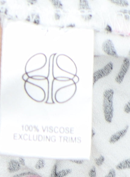 Fenn Wright Manson Womens Floral Sheath Dress Size 14