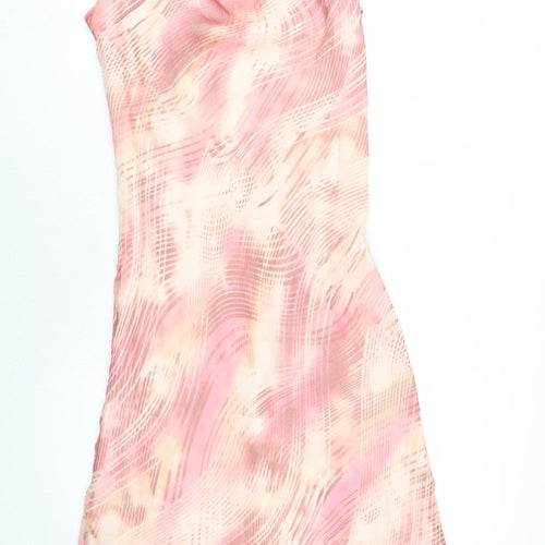 Anne Brooks Women's Pink Silk Dress Size 12 Petite