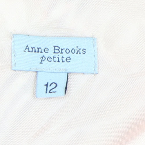 Anne Brooks Women's Pink Silk Dress Size 12 Petite