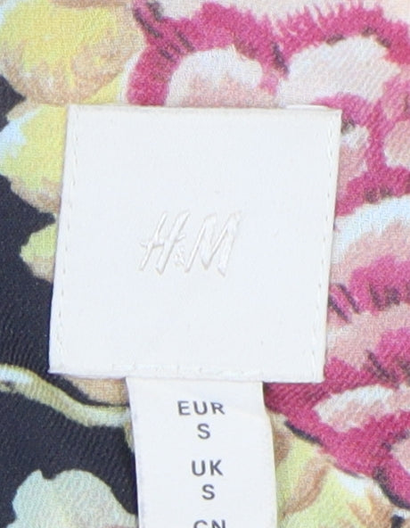 H&M Women's Multicoloured A-Line Dress Size S