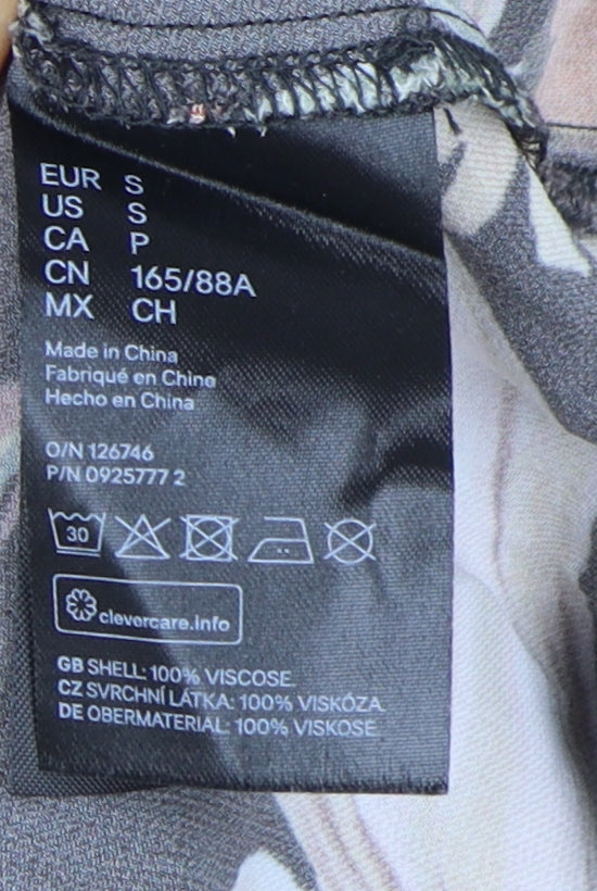 H&M Women's Multicoloured A-Line Dress Size S