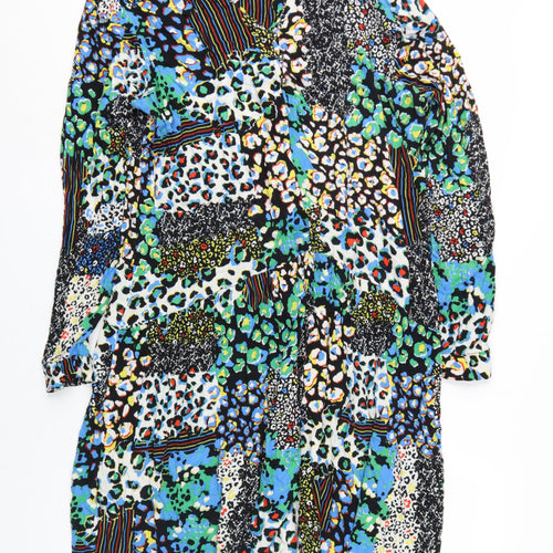 Next Women's Multicoloured Animal Print Dress Size 20