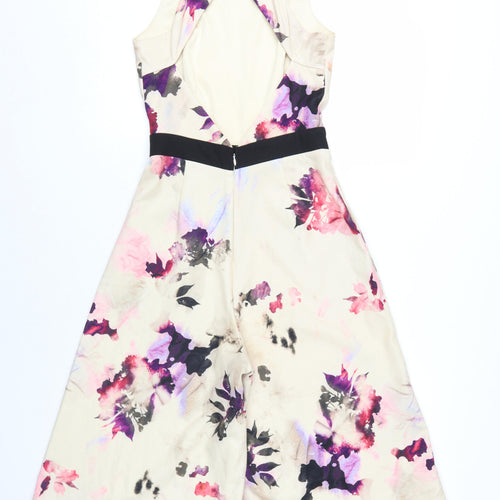 Little Mistress Women's Multicoloured Floral Jumpsuit Size 8