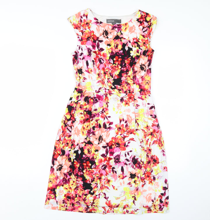 Donna Ricco Women's Floral Fit & Flare Dress UK 8