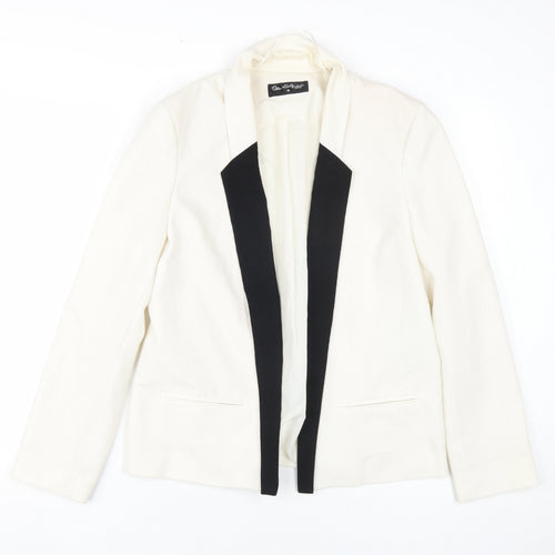 Miss Selfridge Women's Ivory Blazer Size 16