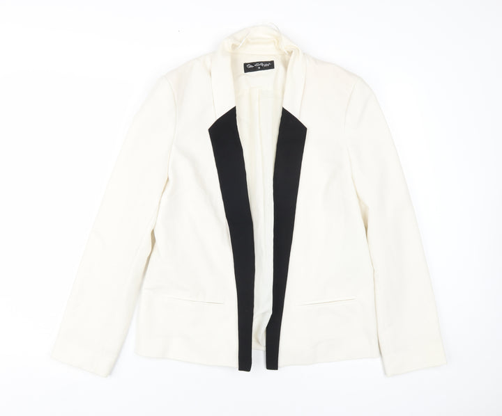 Miss Selfridge Women's Ivory Blazer Size 16