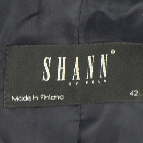 Shann by Pola Women's Black Blazer Size 14