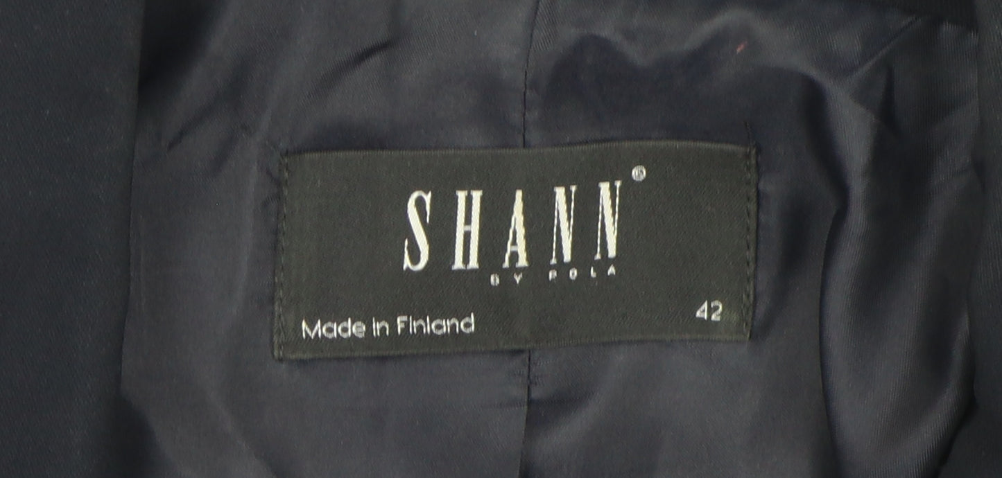 Shann by Pola Women's Black Blazer Size 14