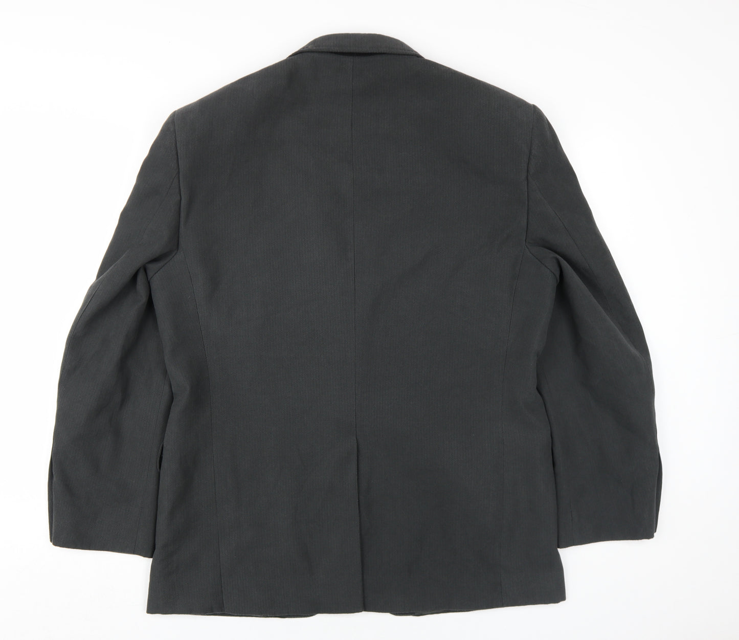 Marks and Spencer Men's Black 40S Blazer, Relaxed Fit