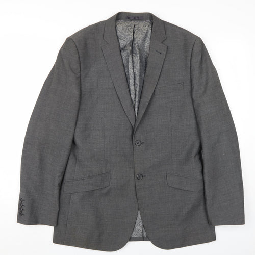 Butler & Webb Men's Grey Blazer, 38R, Classic Style