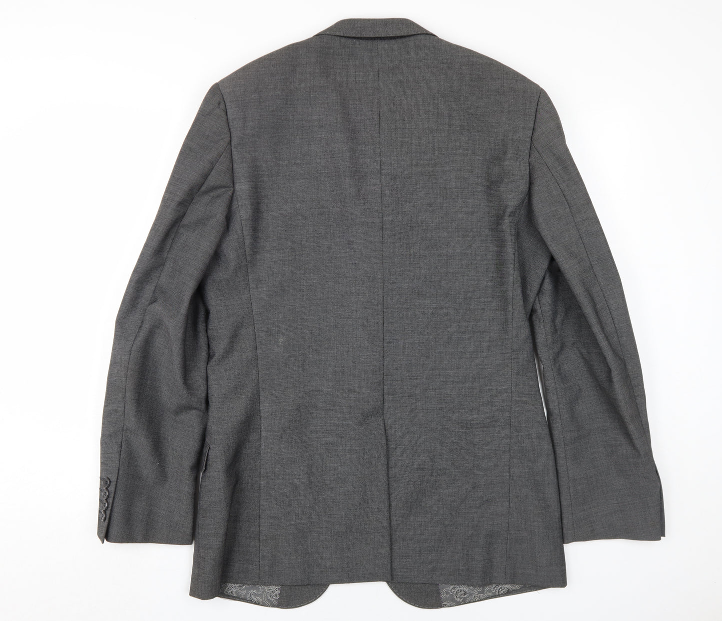 Butler & Webb Men's Grey Blazer, 38R, Classic Style
