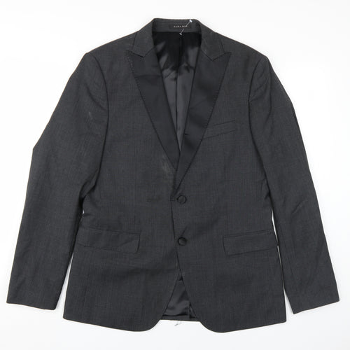 Zara Man Black Tuxedo Blazer, Men's, Size 42R