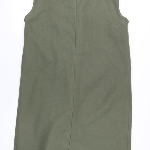 River Island Women's Green Waistcoat M Double-Breasted