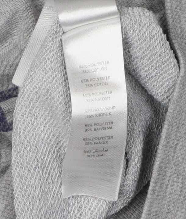 New Look Women's Grey Graphic Print Sweatshirt Size 12