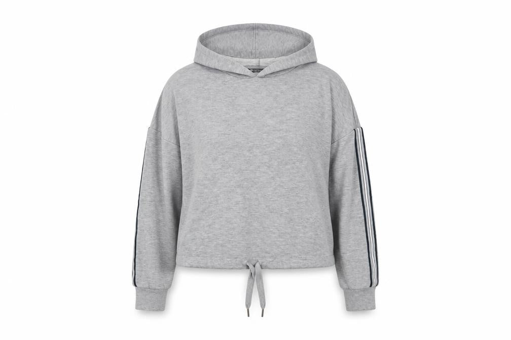 Front view of Marks & Spencer Grey Women's M Pullover Hoodie