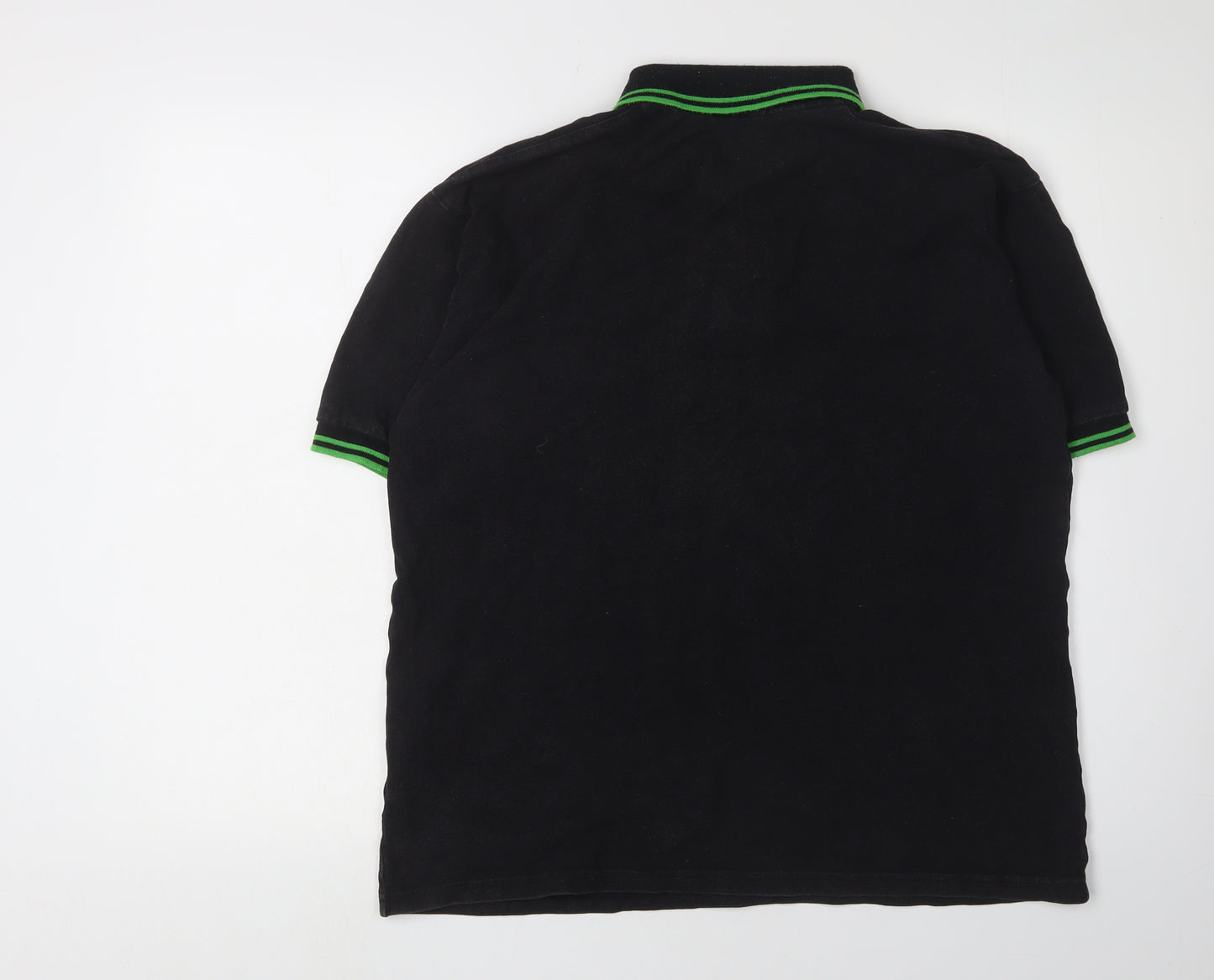 Fred Perry Men's Black L Polo Shirt