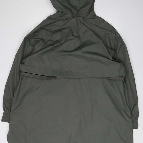 Decathlon Unisex Green 3XL Waterproof Parka Jacket