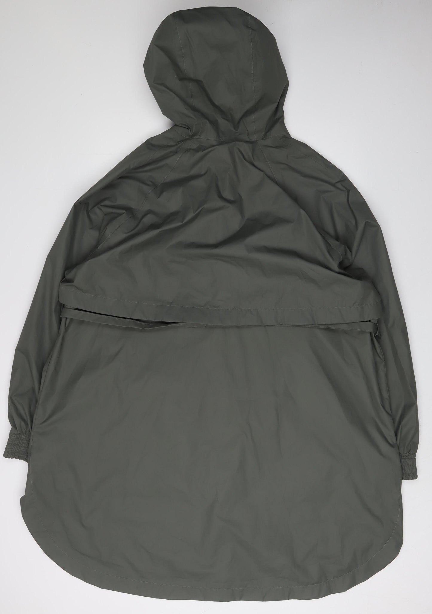 Decathlon Unisex Green 3XL Waterproof Parka Jacket