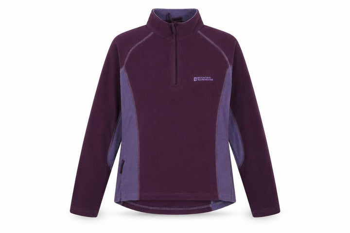 Mountain Warehouse Women's Purple Fleece Sweatshirt Size 8