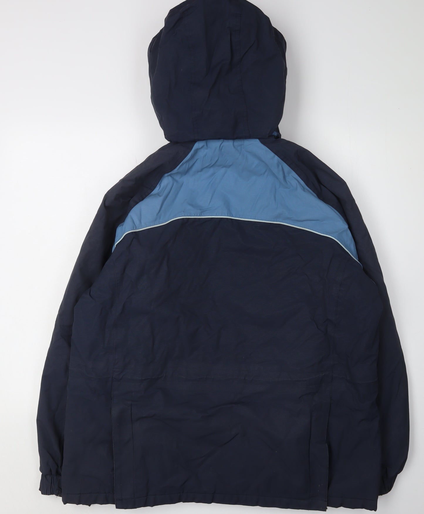 Harry Hall Men's Blue XL Hooded Parka Jacket