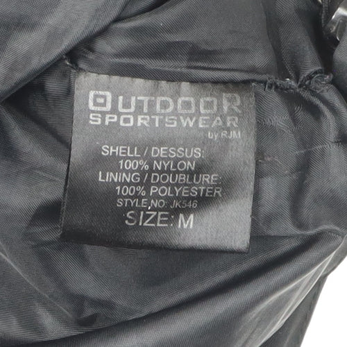 Outdoor Sportswear Men's Black Jacket M Waterproof