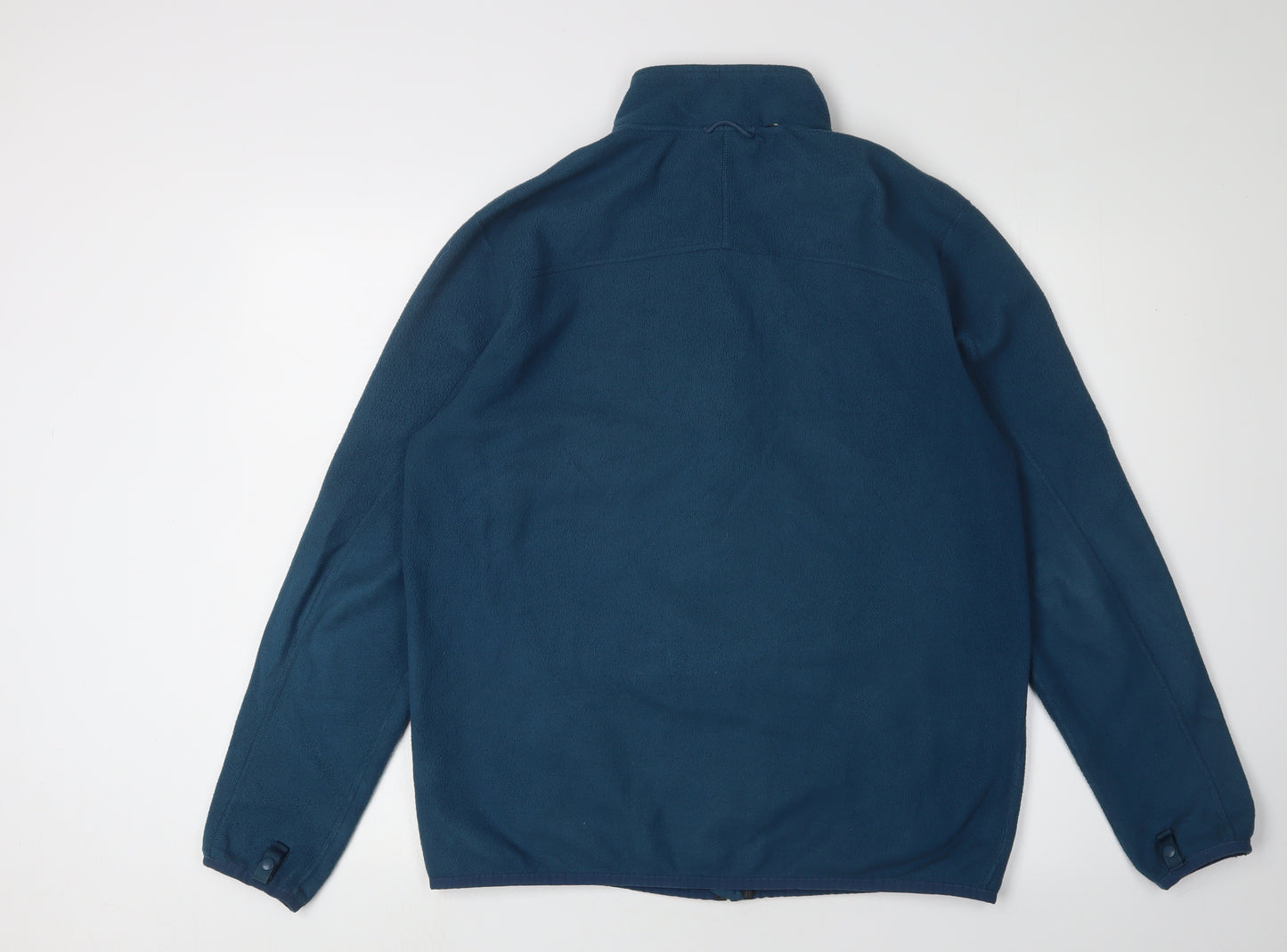 The North Face Men's Blue Fleece Jacket - Size L