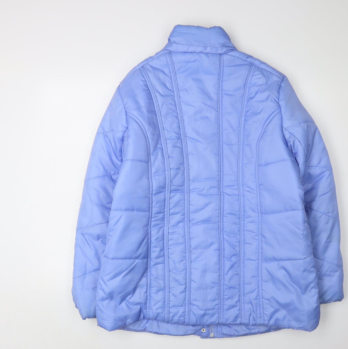 Damart Women's Blue Puffer Jacket Size 14/16