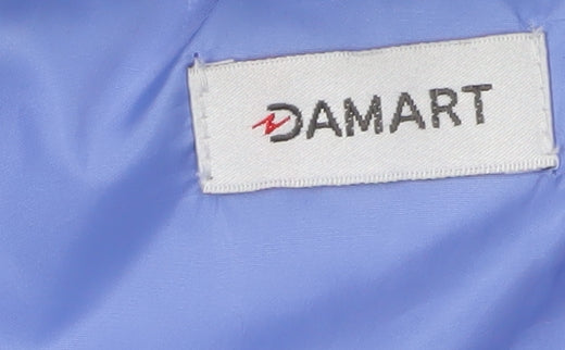 Damart Women's Blue Puffer Jacket Size 14/16