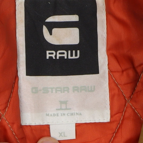 G-Star RAW Men's Brown XL Casual Jacket