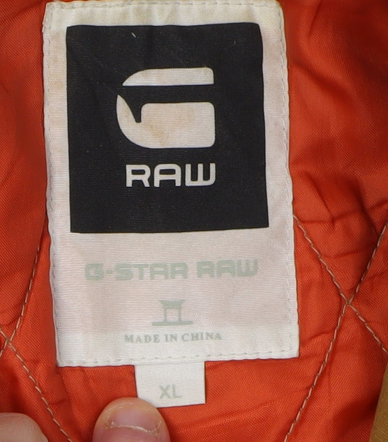 G-Star RAW Men's Brown XL Casual Jacket