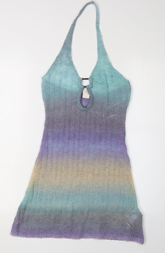 Urban Outfitters Women's Multicoloured Slip Dress Size 10