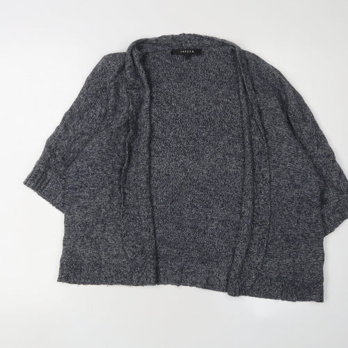 Jaeger Grey Cardigan for Women, Size M, Casual Knit