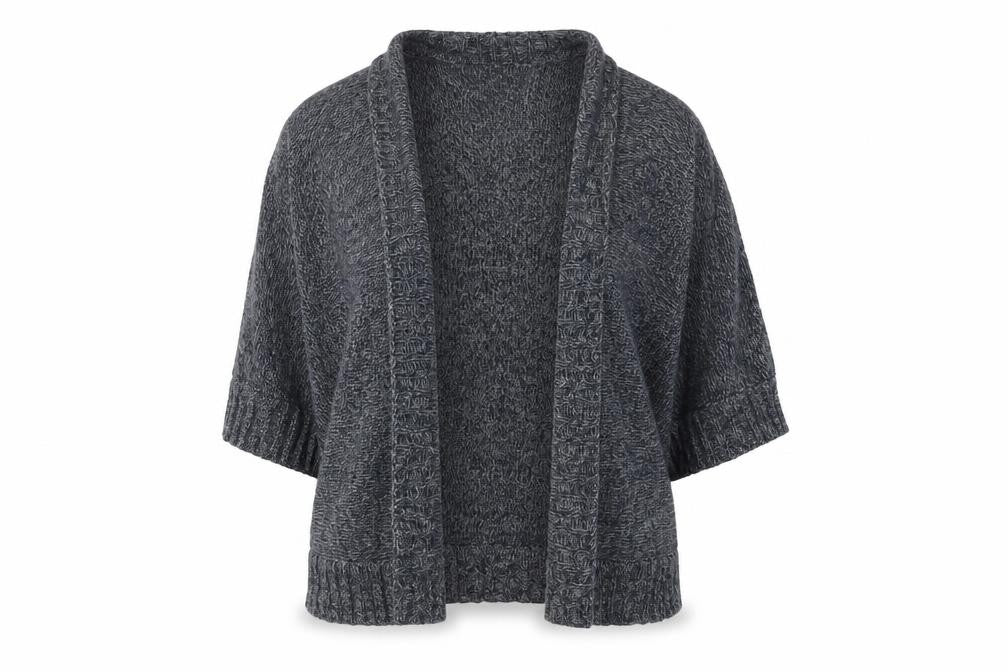 Jaeger Grey Cardigan for Women, Size M, Casual Knit