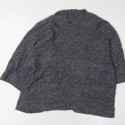 Jaeger Grey Cardigan for Women, Size M, Casual Knit