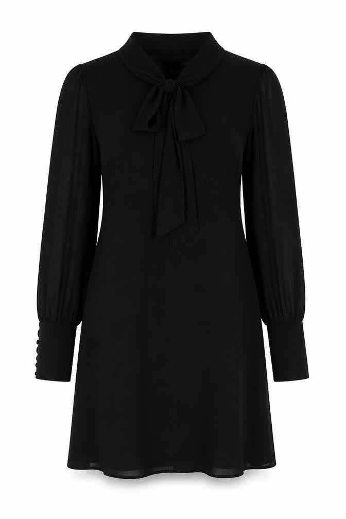 Front view of Oasis Women's Black Dress, size 14