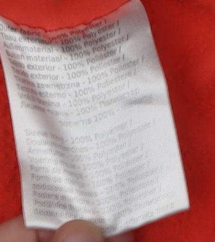 Regatta Women's Red Basic Fleece Jacket Size 12