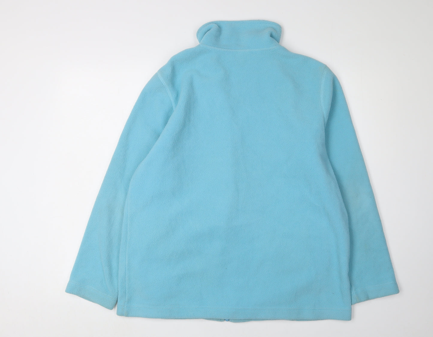 Damart Women's Floral Embroidered Fleece Jacket, Size 14/16
