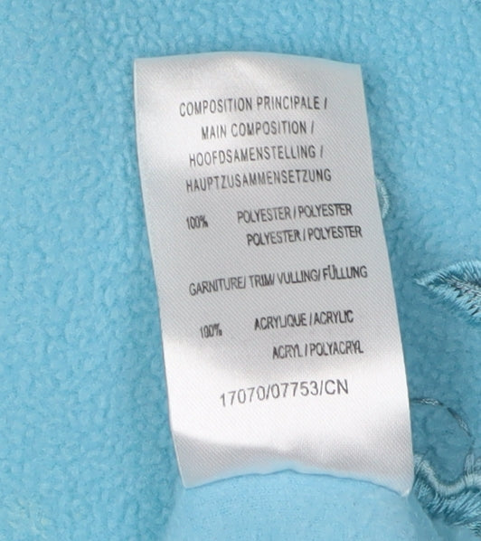 Damart Women's Floral Embroidered Fleece Jacket, Size 14/16